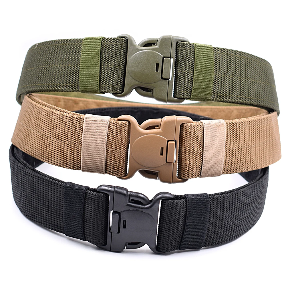 Tactical Belt Militare Pistola Cinture Militare Regolabile Emergency Rescue Rigger Militaria Militare