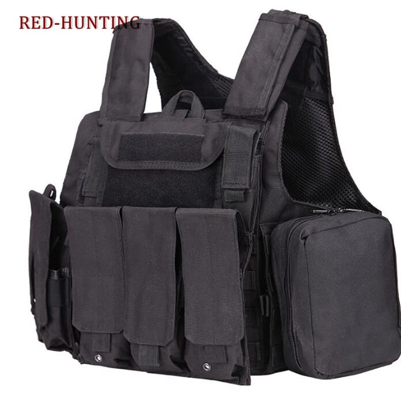 New Militaria Ciras Mar Vest Outdoor Heavy Duty Tactical Vest Camouflage Vest Army Training Uniforme Da Combattimento Con Molte Tasche Mag