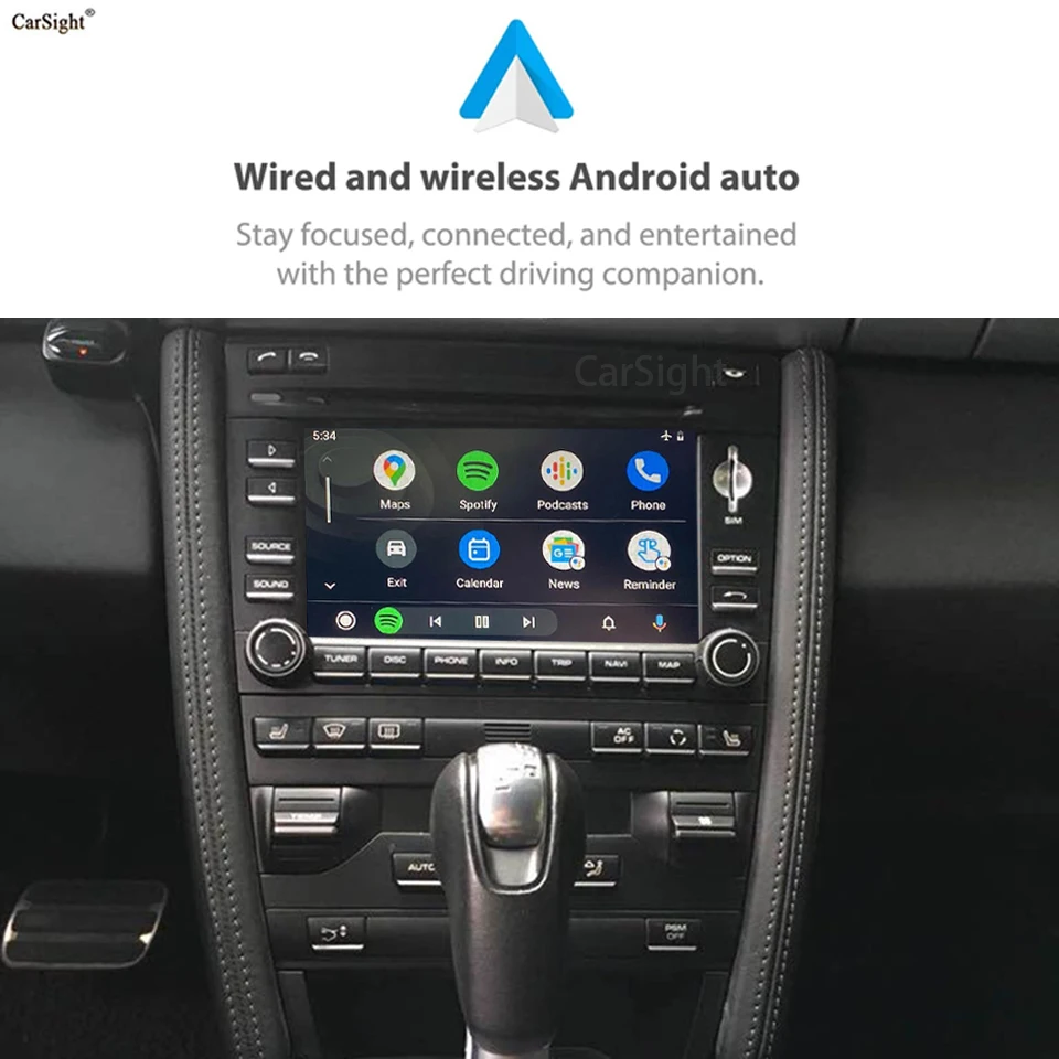 Fotocamera Posteriore Anteriore In Carplay Integrazione Multimediale Automatica Android Per Porsche Pcm30 911 Macan Panamera Cayenne