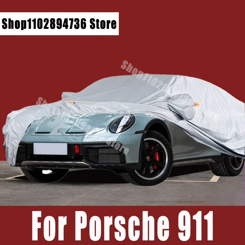 Per Porsche 911 Covers Outdoor Sun Protezione Uv Polvere Pioggia Neve Protettiva Copertura Protettiva Automatica