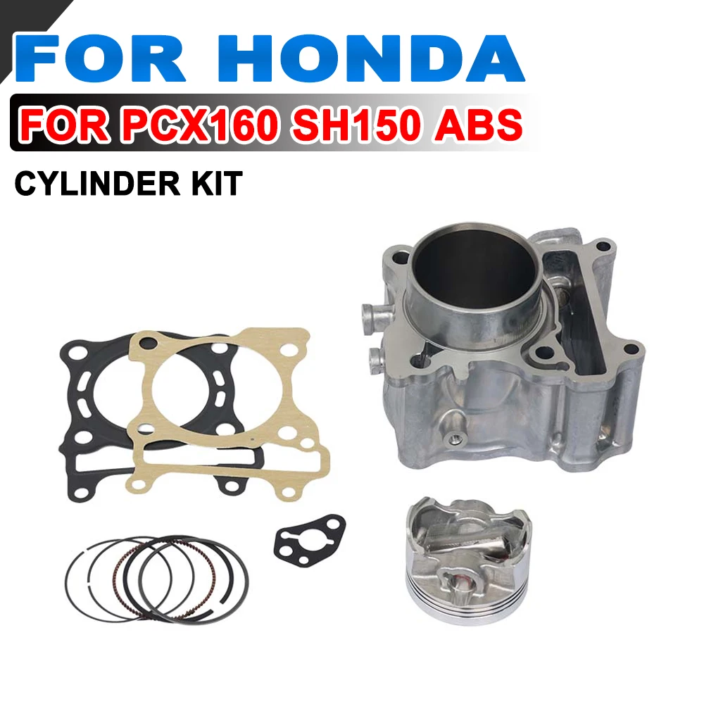 Ricambi Moto Scooter 60Mm Kit Cilindro Guarnizione Anello Pistone Per Honda Pcx 160 Pcx160 Abs Sh150 Sh 150 Accessori Abs