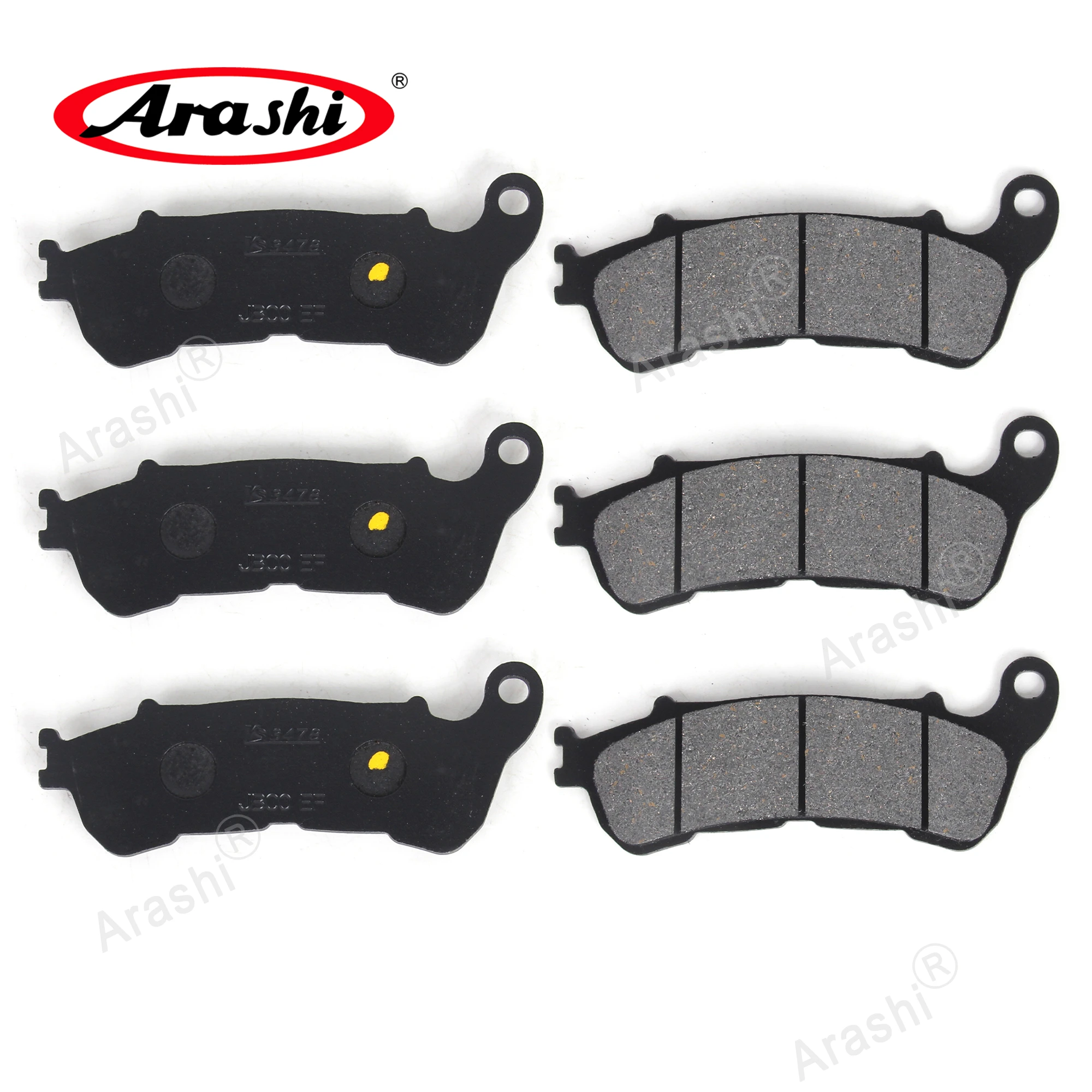 Pastiglia Freno Posteriore Moto Arashi Per Honda Sh 150I 9 / A / B Iniezione Carburante 2009 2010 2011 2012 / Sh 150 Ra 2010-2014