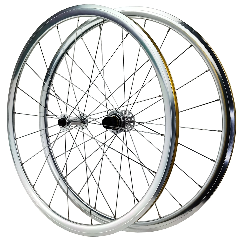 Litepro 700C Bicicletta Da Strada 30Mm Wheelset Pasak Rim Brake 100X130Mm V Brake C Freno Titanio Argento Colore 11 12 Velocità Ruote