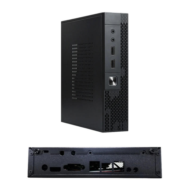 Mini Itx Micro Per Case Theater Personal Computer Chassis Micserver Host Chass