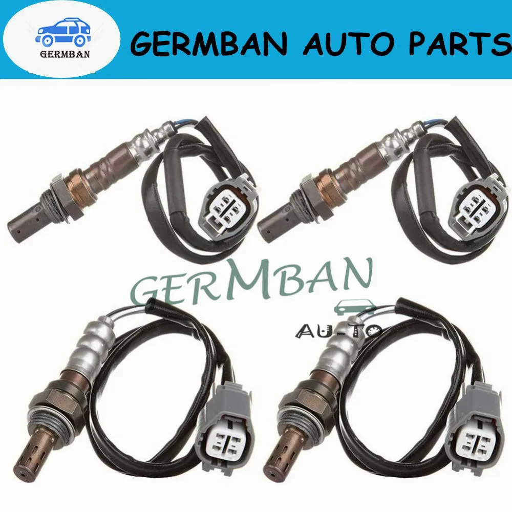 4 Pezzi 2349030 2344735 35034636 35064046 Sensore Di Ossigeno A Monte E A Valle Per 03-05 Jaguar S-Type Xj-Type Xj8 Xjr 4.2L 3.0L