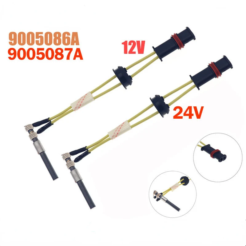 Per Webasto Air Top 24V Car Auto Truck Diese Air Heater Glow Pin 9005087A 12V At2000St Glow Plug 9005086A