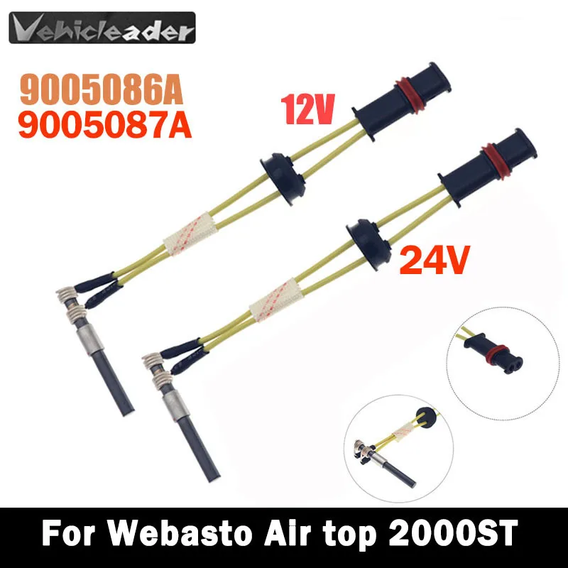 Per Webasto Air Top 24V Car Auto Truck Diese Air Heater Glow Pin 9005087A 12V At2000St Glow Plug 9005086A