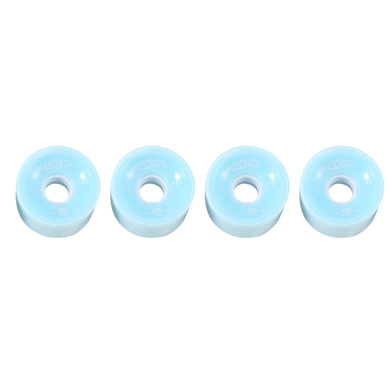 Ruote Da Skateboard Longboard 4Pc 51 X70Mm Pu Resiliente Per Ruote Da Skateboard Longboard Per Sport Stradali
