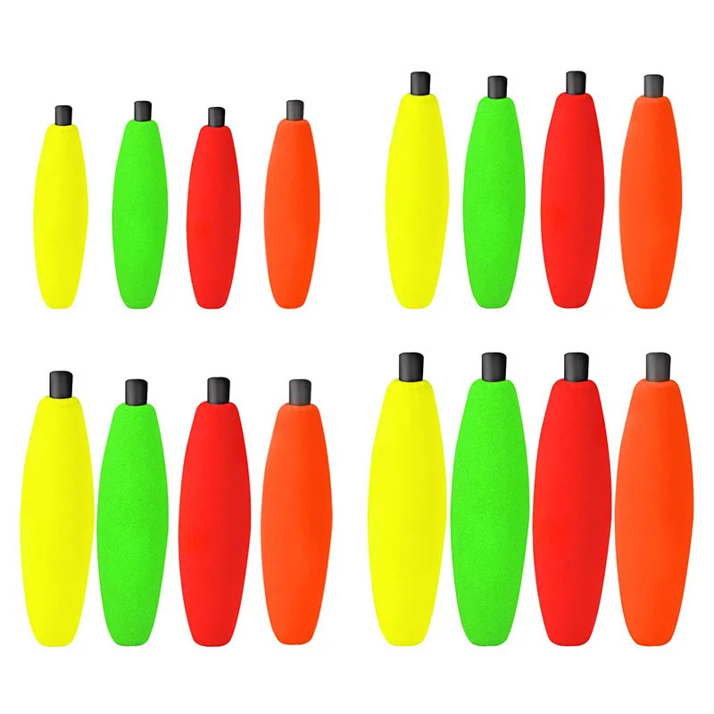 10Pcs Fishing Peg Galleggianti Schiuma Sigaro Float Strike Indicatore Trota Fishing Corks Slip Bobber Per Panfish Crappie