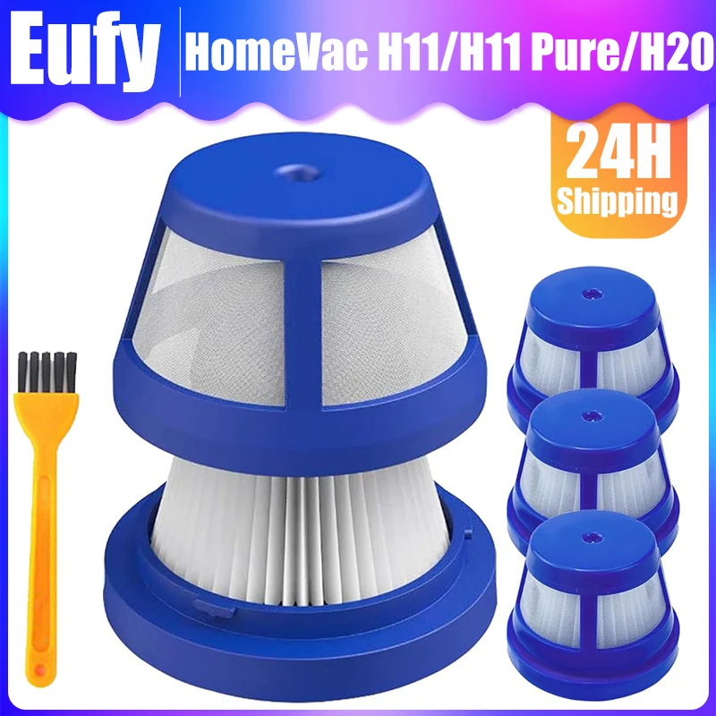 Filtro Hepa Di Ricambio Per Eufy Homevac H11 H11 Pure H20 Aspirapolvere Portatile Senza Fili Accessori Pezzi Di Ricambio