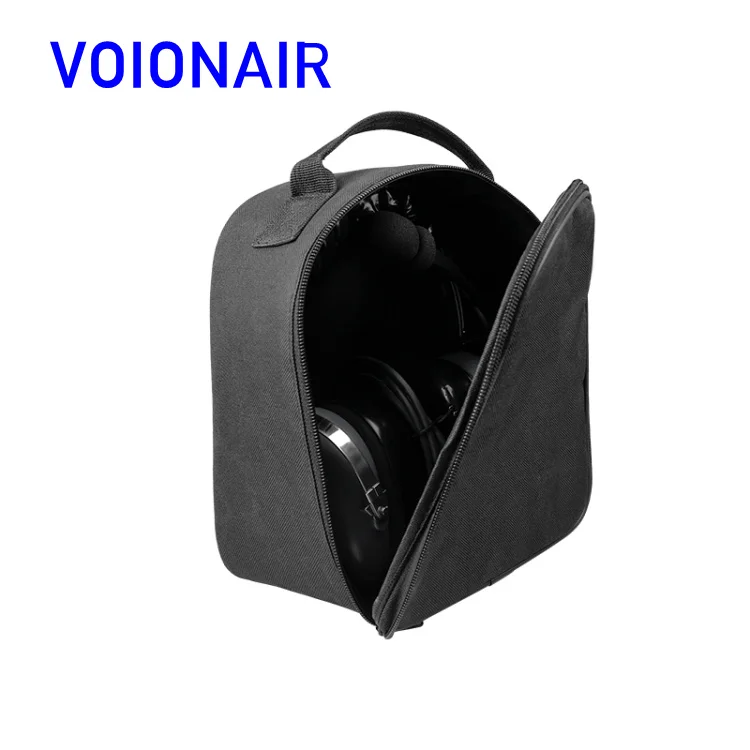Voionair Nero Custodia Per Trasporto Aviazione Pilota Cuffia Borsa Per David 003 H10-30, H10-76, H10-20, H20-10