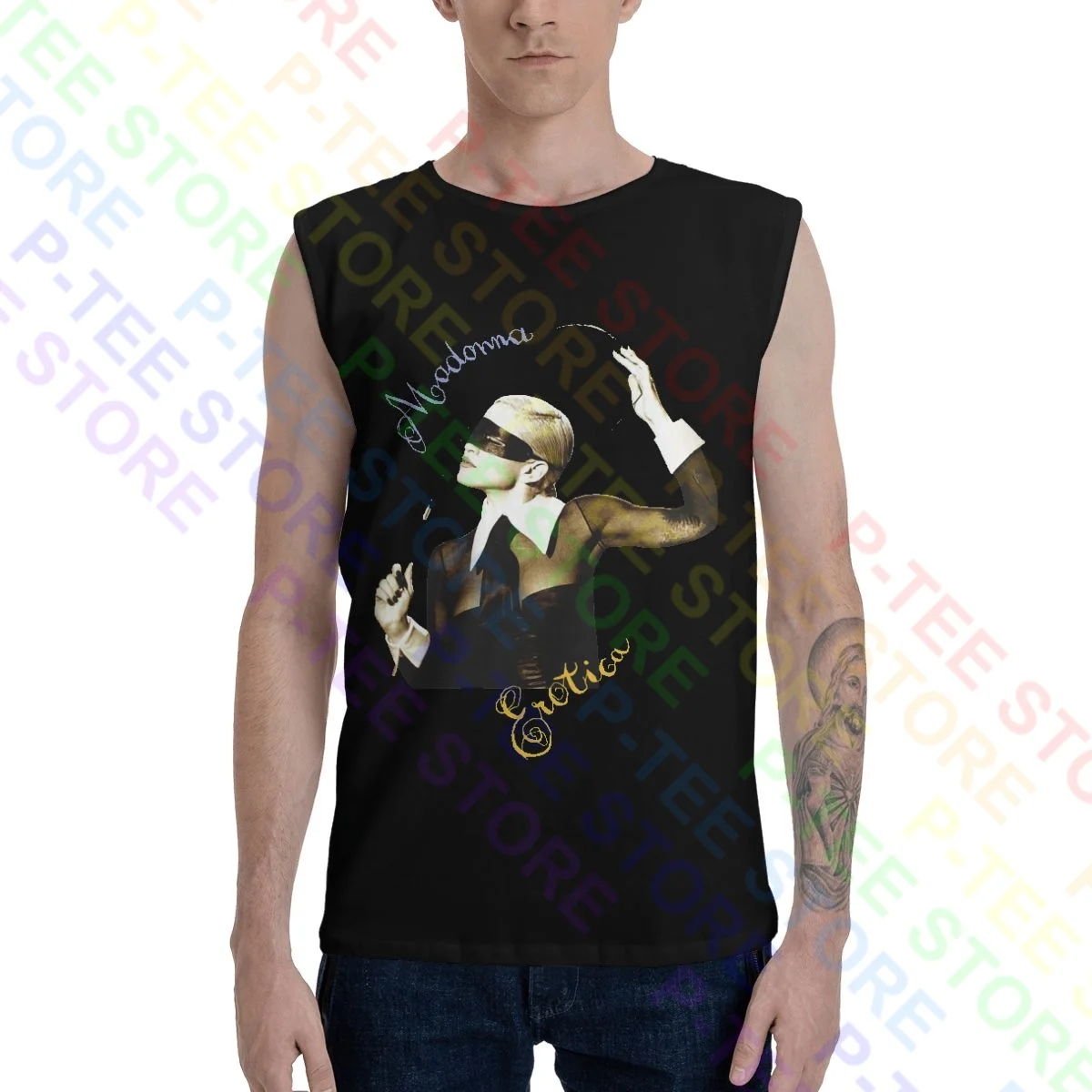 Madonna Dita Maschera Frusta Erotica Sex Book Promo Era Meisel Boy Toy Canotte Gilet Camicia Senza Maniche Best Harajuku