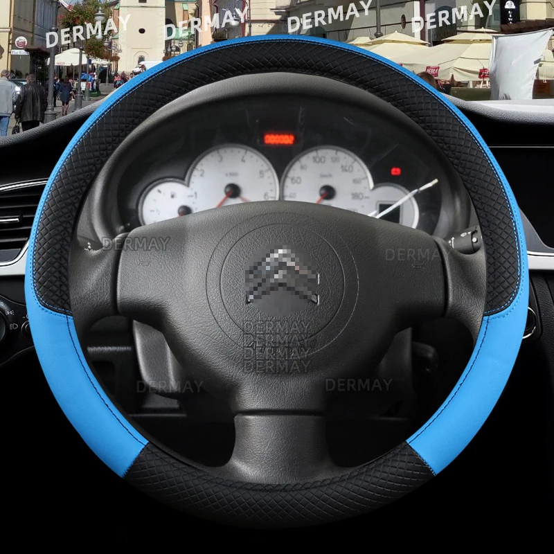 Per Citroen Saxo Saxo Vts 1996 ~ 2004 Coprivolante Per Auto 9 Colori Accessori Auto Antiscivolo In Pelle Pu