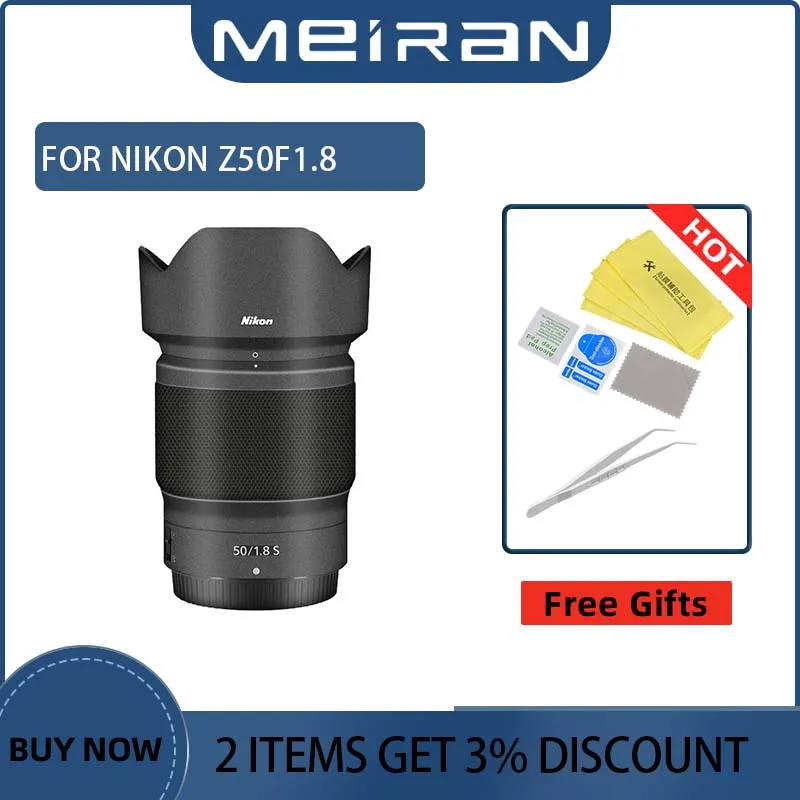 Per Nikon Z 50Mm F1.8 S Anti-Scratch Camera Lens Protection Skin Coat Wrap Film 501.8 50/1.8 Lens Decal Skin 50 Mmf1. 8 50 F1.8