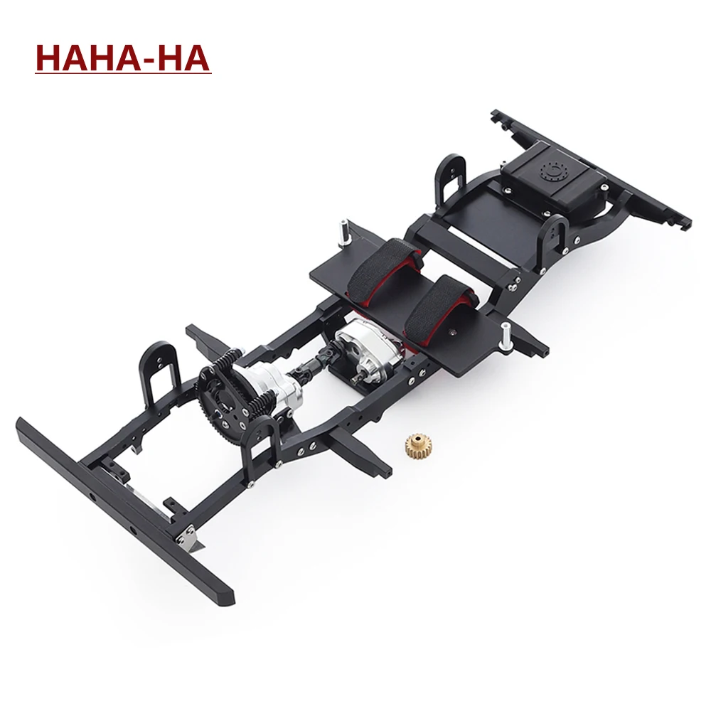Telaio Telaio Trave In Metallo Per Camion Cingolato Rc 1/10 Rc4Wd Gelande Ii Fj40 G2 D90 Tf2 Defender Parts
