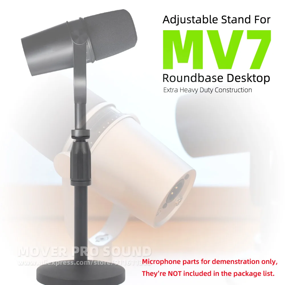 Supporto Per Microfono Da Tavolo In Stile Scrivania Regolabile In Altezza Per Shure Mv7 Mv 7 Mic Supporto Da Tavolo Allungabile Da Tavolo Supporto Per