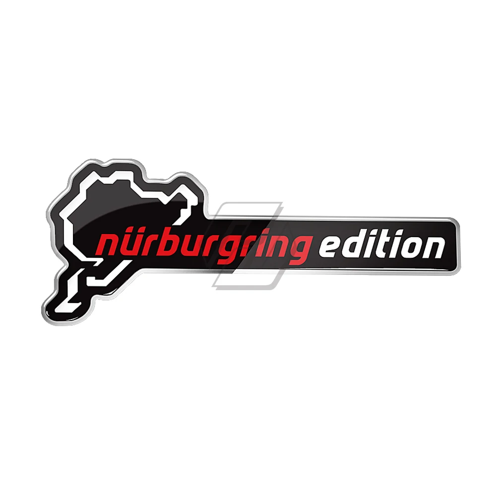 3D Resina Nurburgring Edition Sticker Moto Tank Decal Motocross Racing Stickers Car Avt Bike Decalcomanie