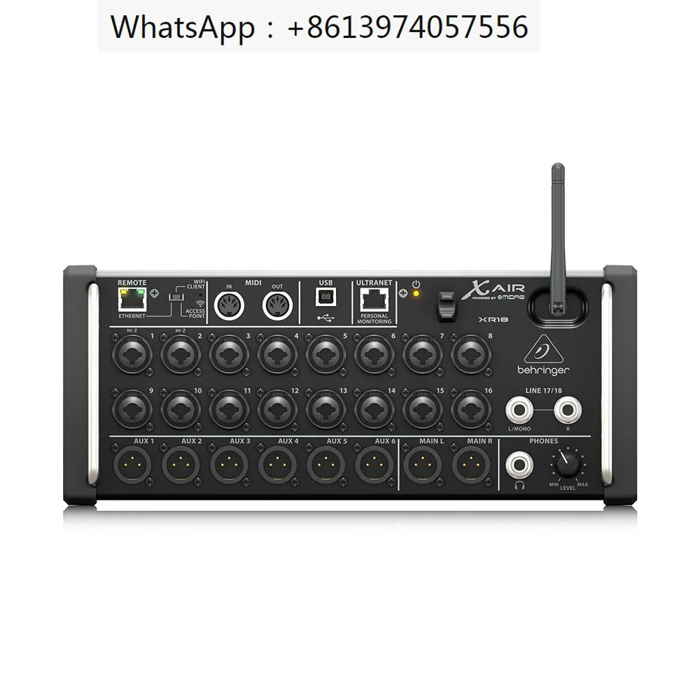 Behringer X Air Xr18 Mixer Digitale Mixer Rack Router Wi-Fi Integrato A 18 Canali