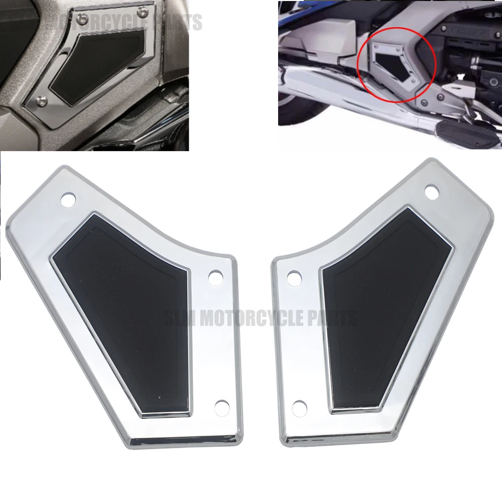 Accessori Moto Cromati Swingarm Pivot Covers Custodia Trim Per Honda Goldwing Gl1800 Gold Wing Tour 2018 2019 2020 2021 2022