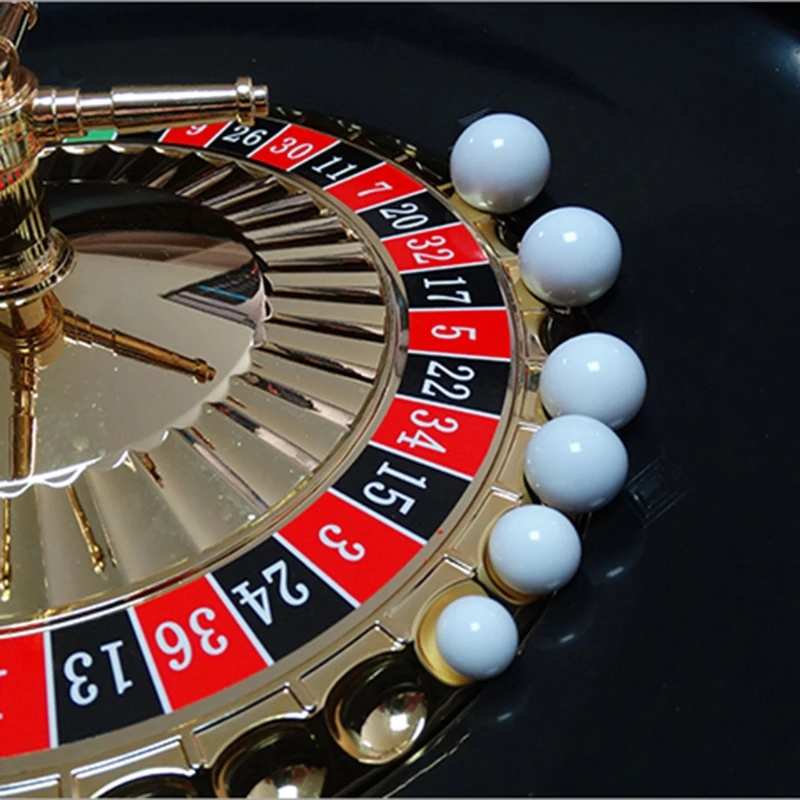 5 Pz Russian Roulette Ball Casino Roulette Gioco Sostituzione Palla Acrilico Palla Bianca 12/14/16/18/20/22Mm