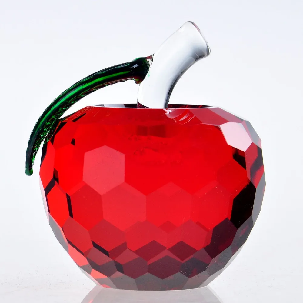8 Colori Feng Shui Cristallo Di Apple Fermacarte Home Decor Zara Mestiere Di Cristallo