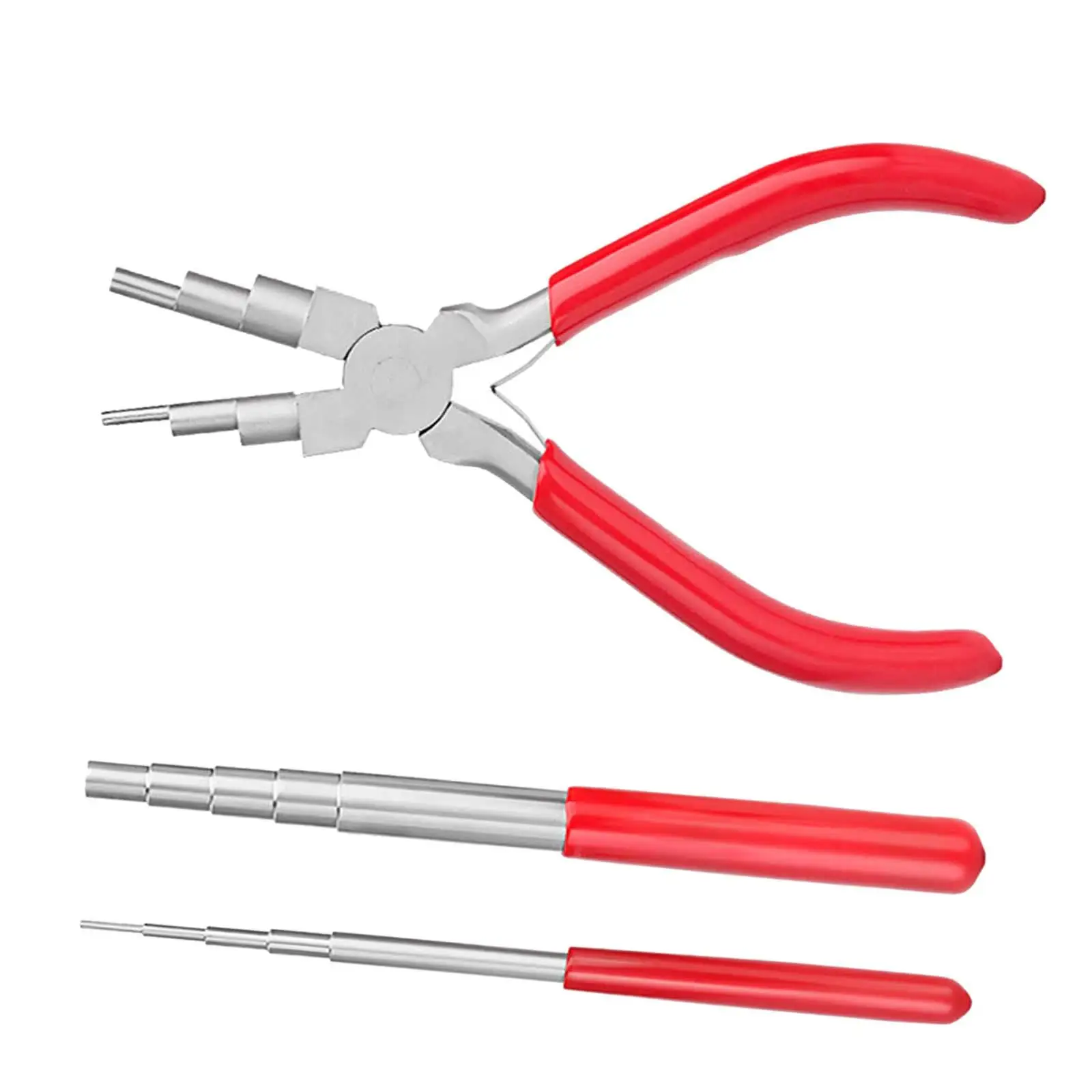 3X Wire Looping Tool Forming Rings Tool Wire Looping Rods Bail Making Pinze