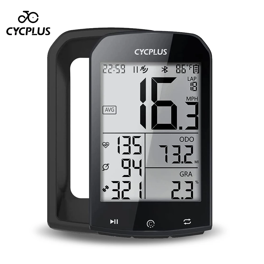 Cycplus M1 Accessori Bici Gps Bicicletta Computer Tachimetro Ciclismo Bluetooth 4.5 Ant Ciclismo Misuratore Di Potenza Per Garmin Xoss