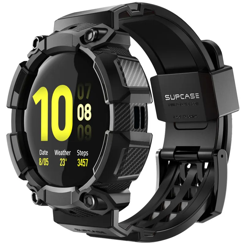 Custodia Per Samsung Galaxy Watch Active 2 (44Mm) Supcase Ub Pro Custodia Protettiva Robusta Con Cinturini Per Cinturino Per Galaxy Watch Active 2
