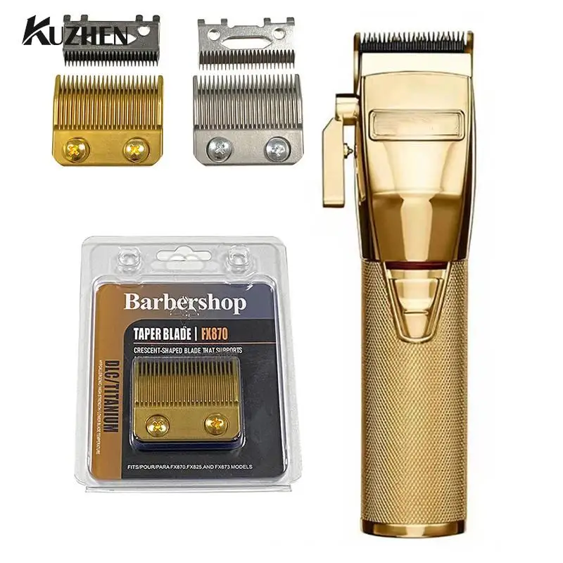 Lama Tagliacapelli Per Babyliss Clipper Trimmer Fx 870 Sostituzione In Acciaio Inox Barbershop Macchina Per Tagliare I Capelli Lama