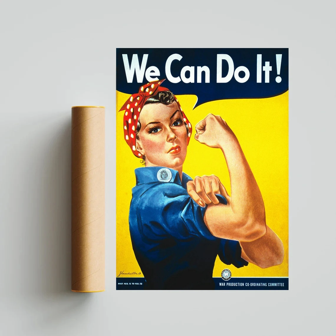 Possiamo Farlo, Rosie The Riveter Stampa Su Tela Classica Pittura Murale Vintage Poster D'Arte Decorare La Copertura Del Poster Di Promozione Del Film
