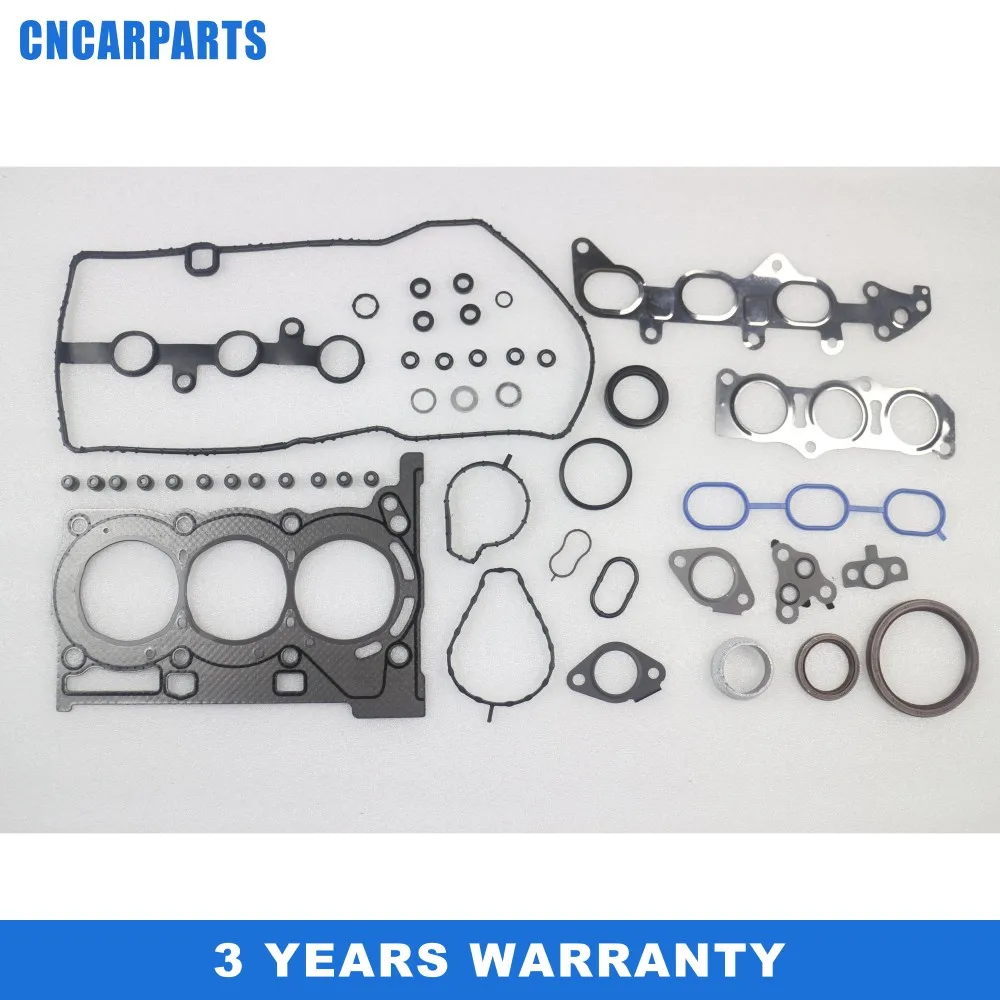 Set Completo Di Guarnizioni A Testa Adatta Per Toyota/Peugeot Aygo Yaris Peugeot 107 Citroen C1 Sirion 1.0 12V 2005 Su Vrs 1Kr-Fe