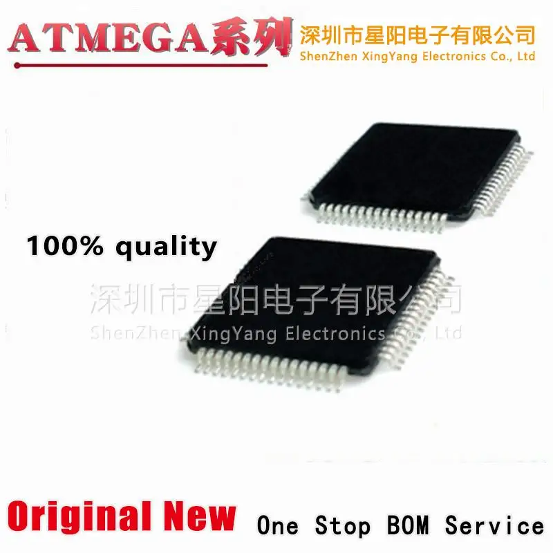 Atmega128A-Au L Atmega165Pv-8Aur P Pa 64-16Au 64A 165A Qfp64
