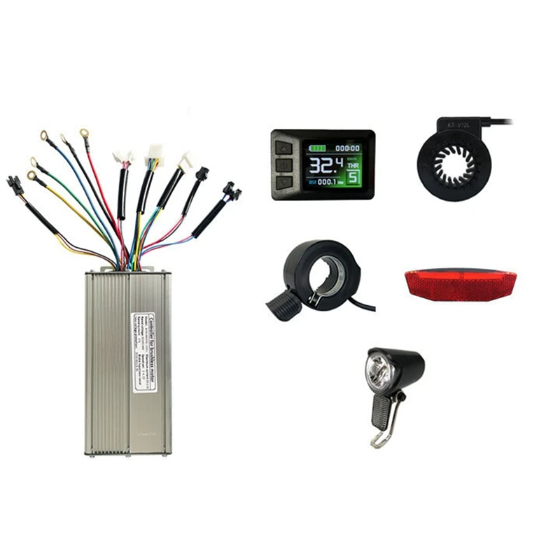 Parti Di Accessori Per Controller Motore Brushless Per Bici Elettriche Con Display Kt Lcd7C Luci Per Bici Elettriche Per Scooter