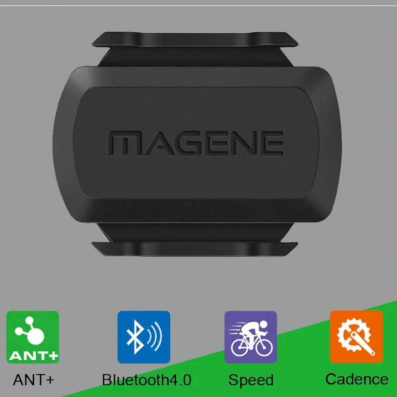 Ciclismo Ciclismo Sensore Di Cadenza Ant + Della Bici Del Tachimetro Velocità Sensore Di Cadenza Bluetooth Garmin Compatibile Broon
