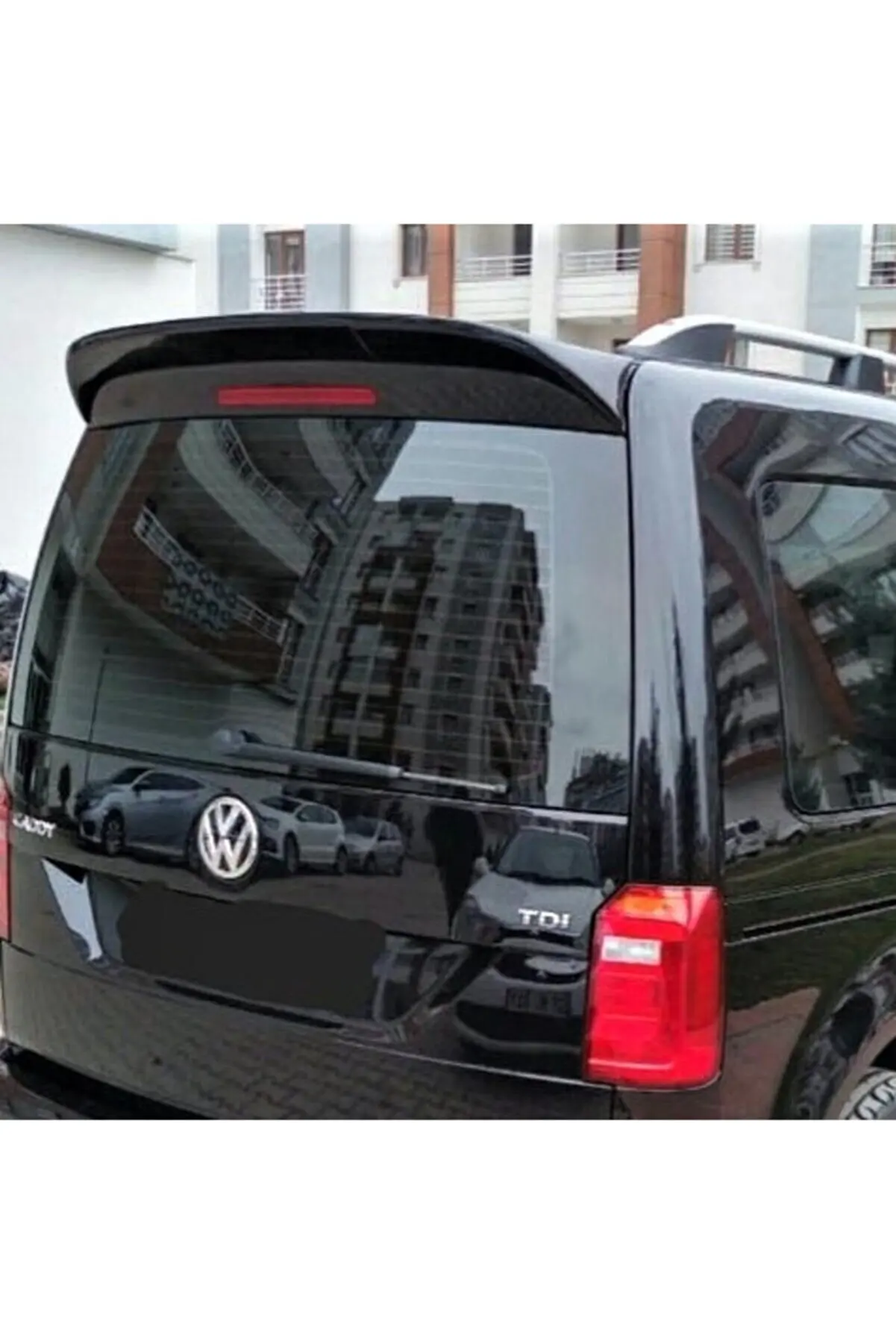 Spoiler Per Vw Volkswagen Caddy 2016-2020-Body Kit Batteria Accessorio Auto Universale Antenna Per Auto Diffusore Flaps Splitter Sport