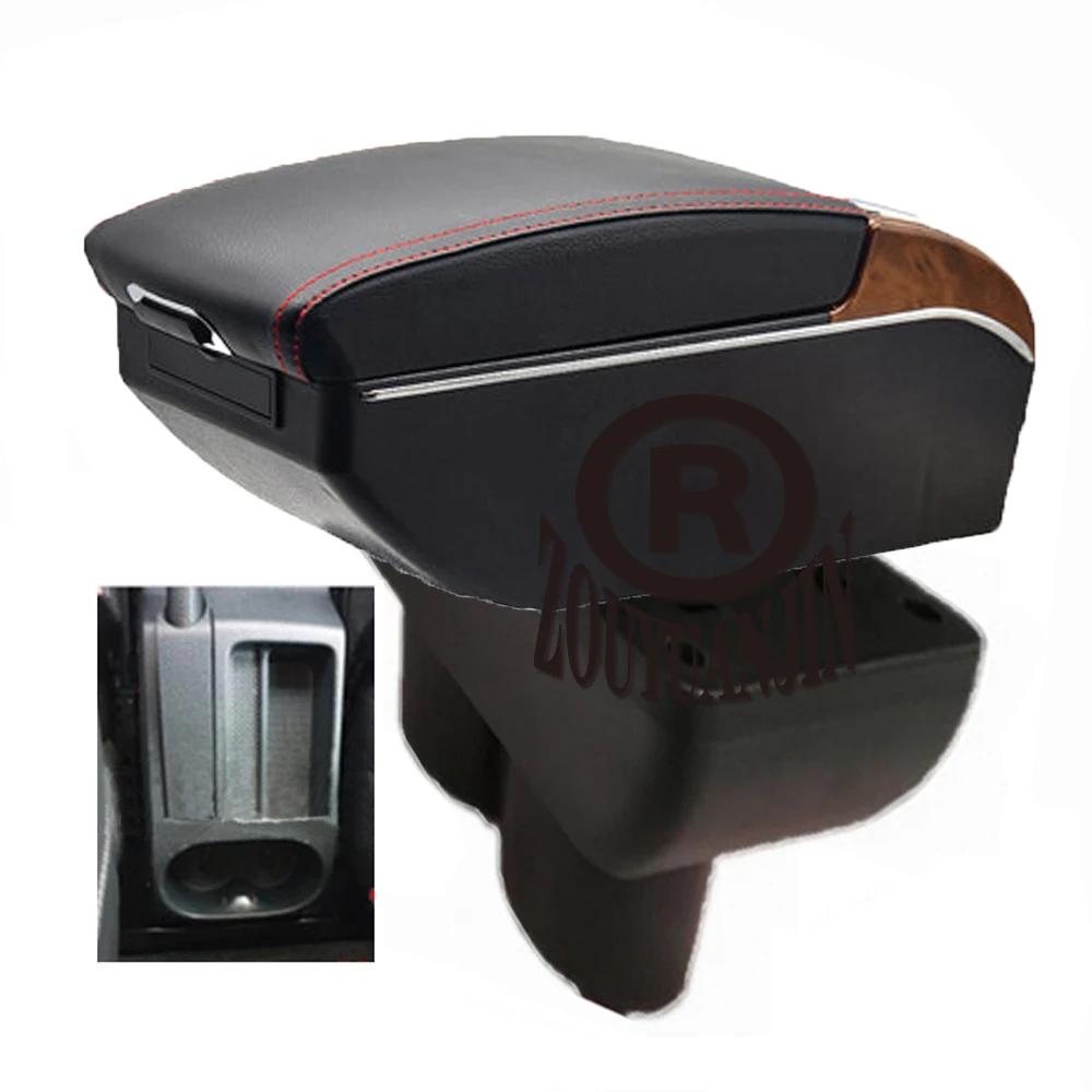 Per Volkswagen Vw Touran Caddy Bracciolo Box Parti Interne Car Center Console Arm Storage Gomito Rest Con Usb