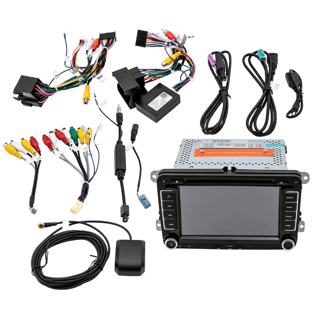 Android 10.0 Autoradio Gps Navi Dvd Per Vw Golf Passat Tiguan Touran Polo 2Gb