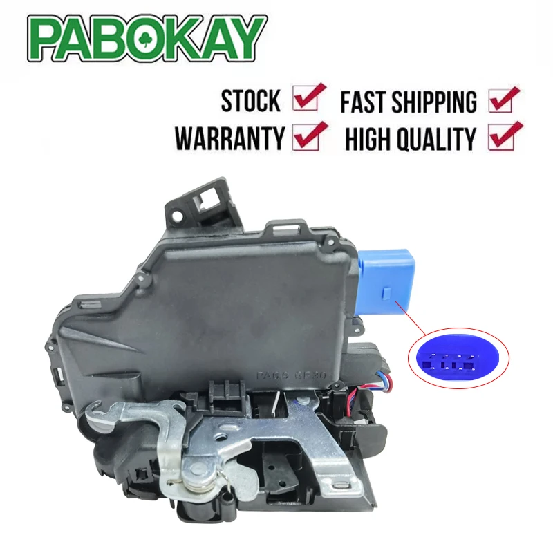 Per Seat Ibiza Skoda Fabia Vw Polo Caddy Meccanismo Serratura Porta Anteriore Destra 5 J2837016 5 J1837016