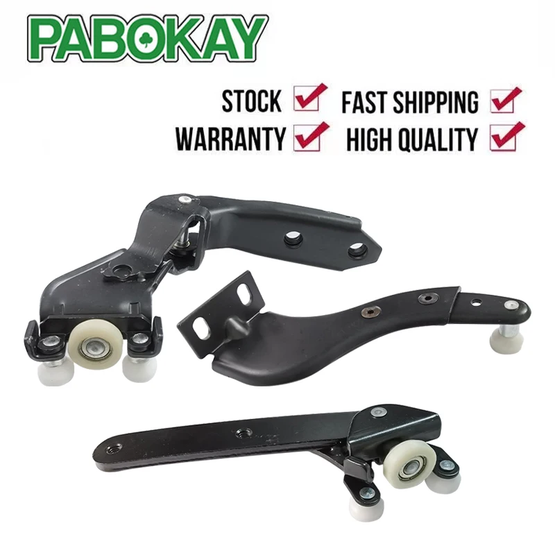 Guida Rotolo Porta Scorrevole Per Vw Caddy Down Center Top Right Side New 2K0843398 2K0843436 2K0843436