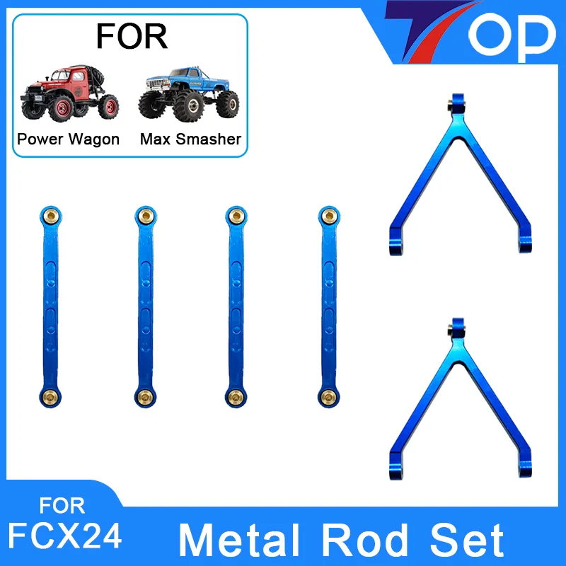 Fms 1/24 Power Wagon Max Smasher K5 Fcx24 Set Di Barre Metalliche Parti Di Aggiornamento