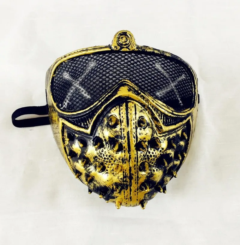 Pz/Lotto Orologio Cani Marco Holloway Wrench Mask Pvc Adulto Cosplay Prop Costume Giochi Di Halloween Guarda Cani 2 Maschera Cosplay