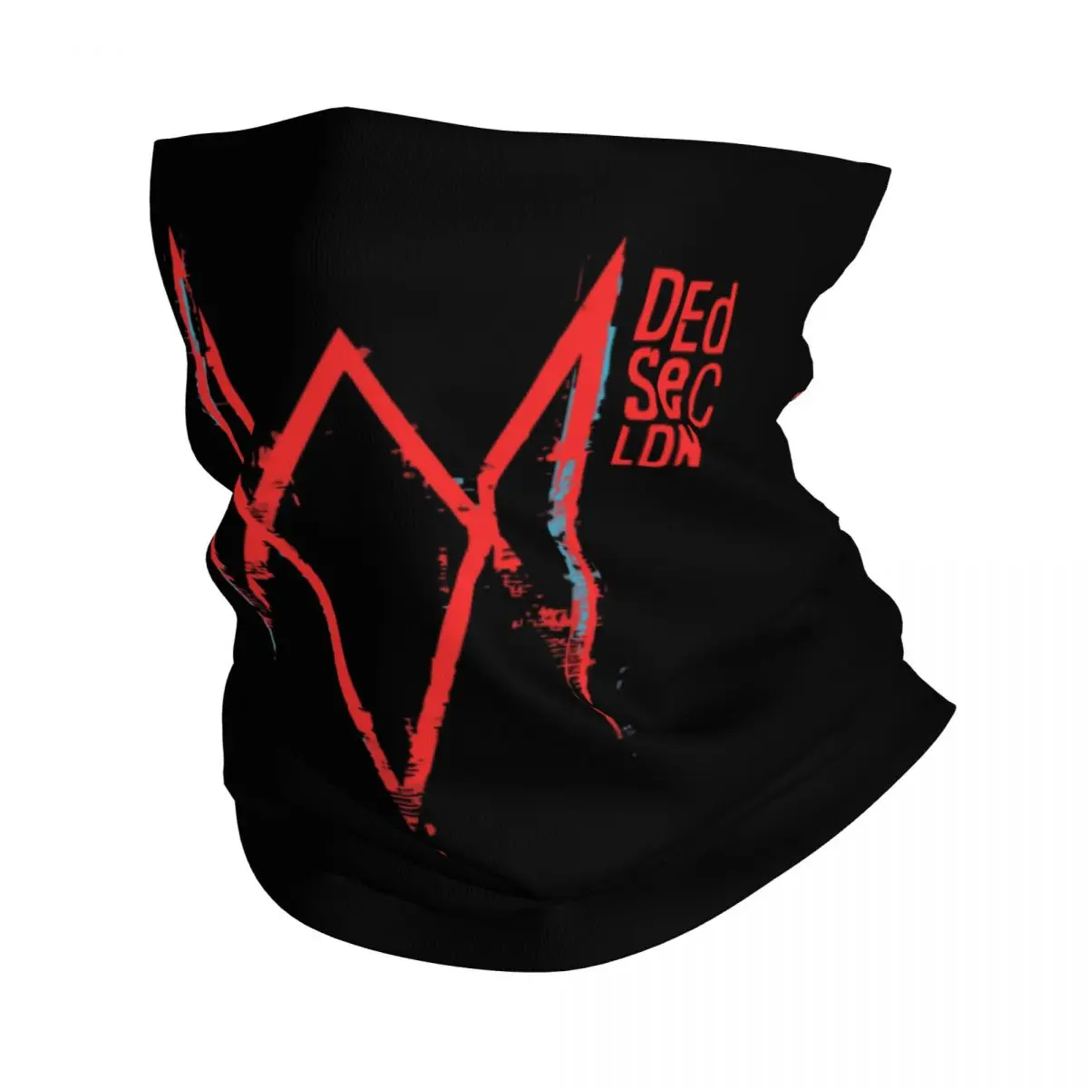 Dedsec London Watch Dogs Bandana Neck Ghetta Stampato Passamontagna Wrap Sciarpa Outdoor Headwear Escursionismo Per Uomo Donna Adulto Antivento