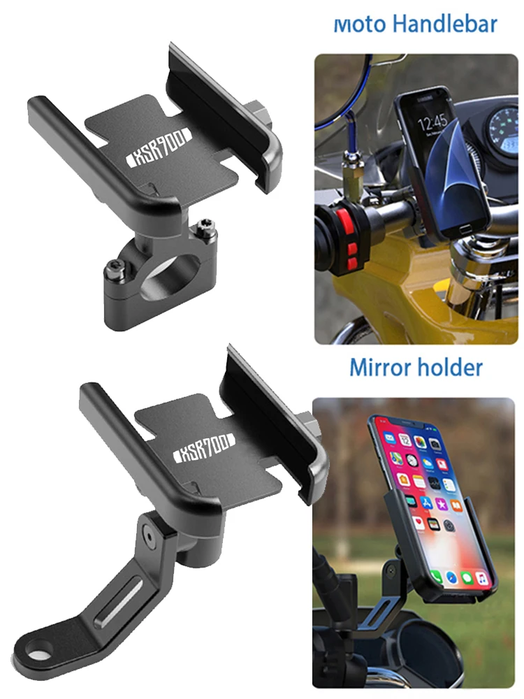 2023 Nuovo Per Yamaha Xsr700 Xs900 Xsr 700 900 Supporto Per Telefono Cellulare A Specchio Supporto Per Staffa Di Navigazione Gps Accessori Per Moto Cn