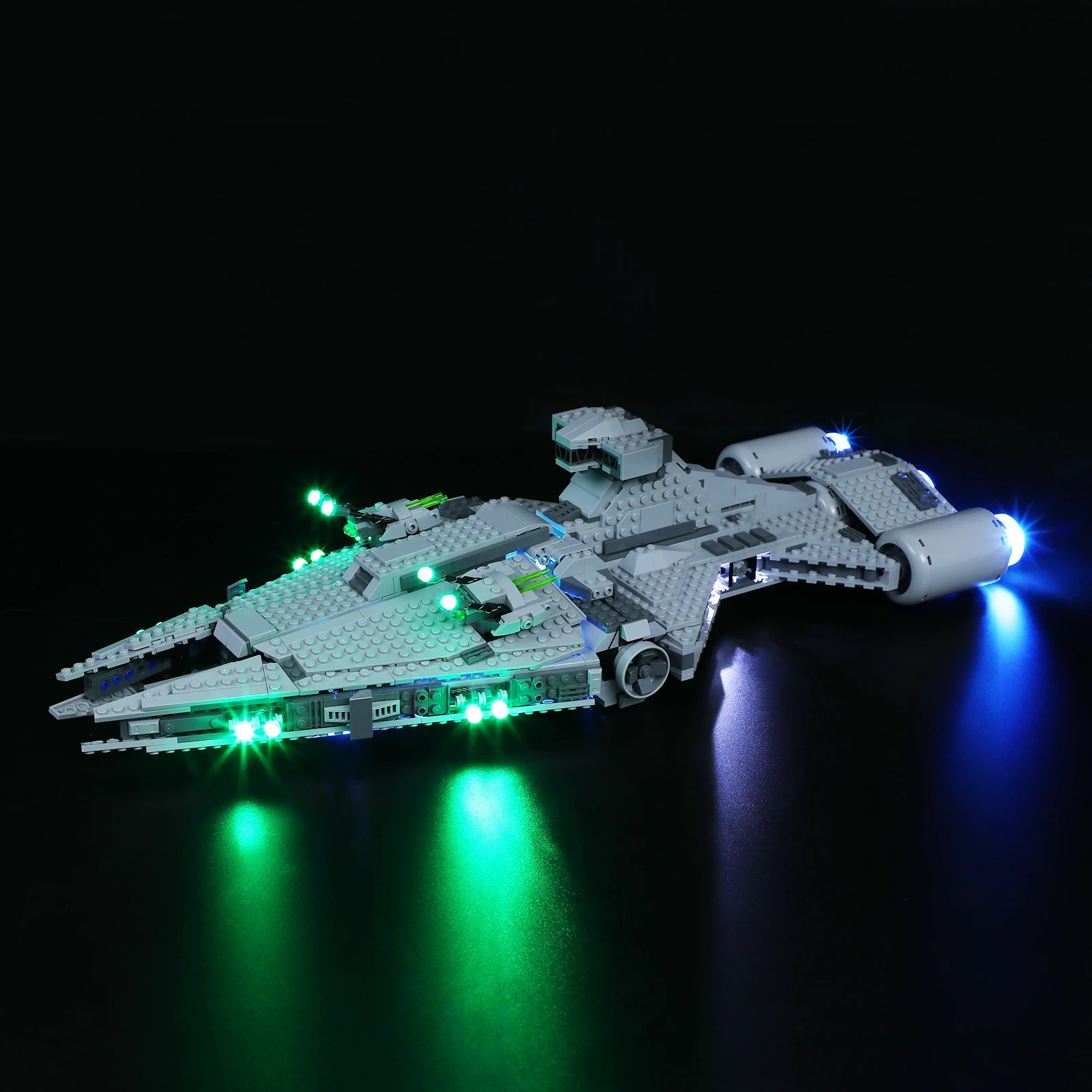 Briksmax Led Light Kit Per 75315 Imperial Light Cruiser Building Blocks Set (Modello Non Inclinato) Giocattoli Per Bambini