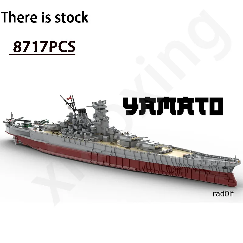 75315 Compatibile Con Bismack-On-Mastab Modello Imoc-37260 Jn Yamato 1:200 Building Block Modello Adulto Difficoltà Regalo Composito