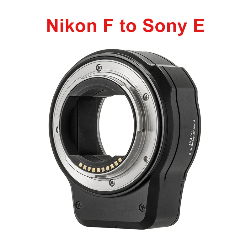 Anello Adattatore Monster La-Fe2 Autofocus Con Doppio Motore Integrato Per Obiettivo Nikon F Per Fotocamera Sony E Mount