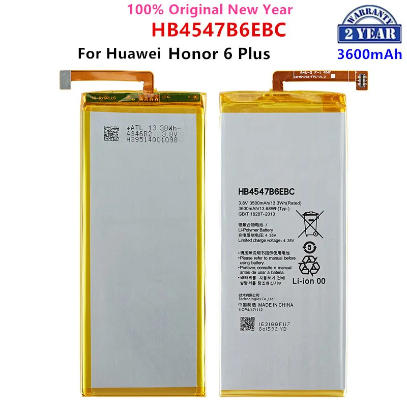 100% Batteria Originale Muslimah 3500Mah Per Huawei Honor 6 Plus Pe-Tl20 Pe-Tl10 Pe-Cl00 Pe-Ul00 Batterie Di Ricambio