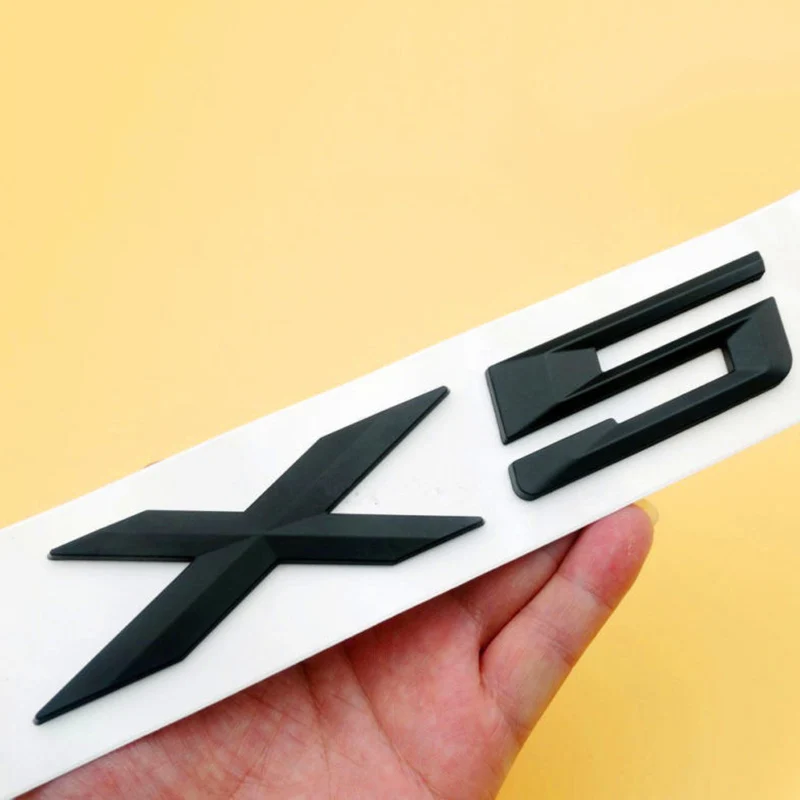 Auto Auto Emblema Posteriore Badge Sticker Accessori Per Bmw X 5 E70 E53 Ff15 X5 Lettera Tronco Emblema Posteriore Badge Decal Sticker