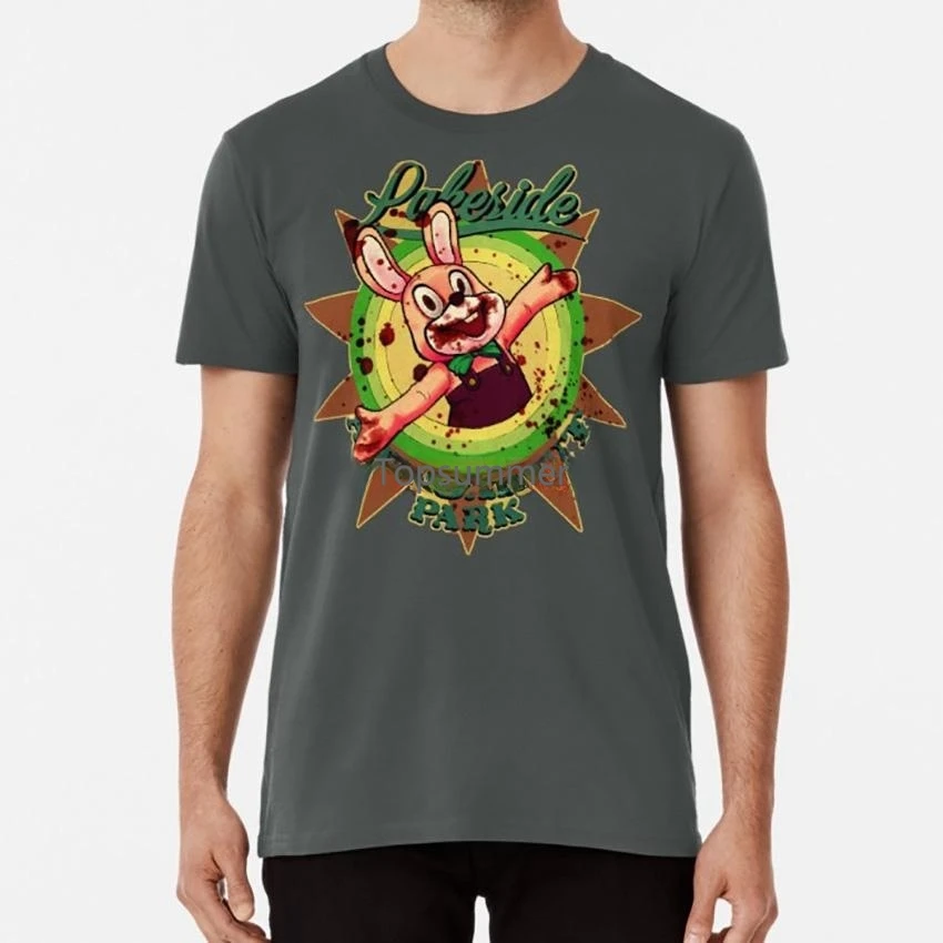 Lakeside Amusement Park (Nightmare) T Shirt Silent Hill Robe The Rabbit Sh3 Videogiochi Horror