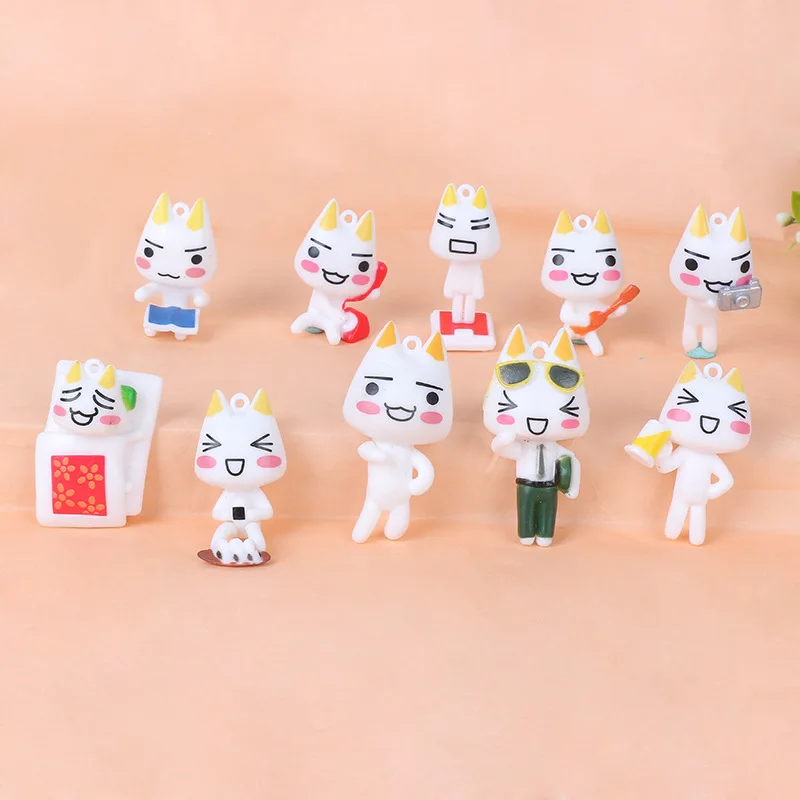 10 Pz/Set Inoue Toro Action Figure Toro Anime Lovely Out-Of-Printed Figure Model Ornament For Kids Gift